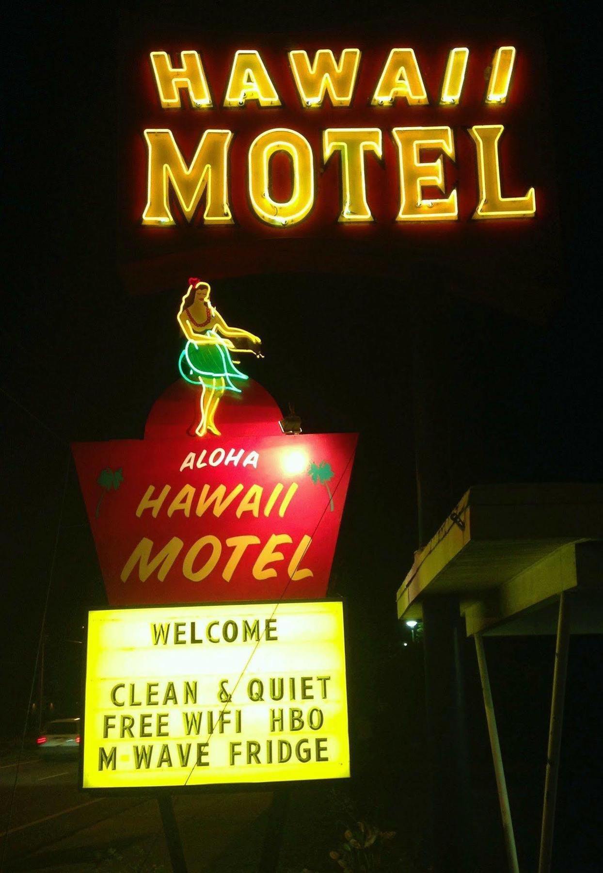Hawaii Motel 德通纳海滩海岸 外观 照片